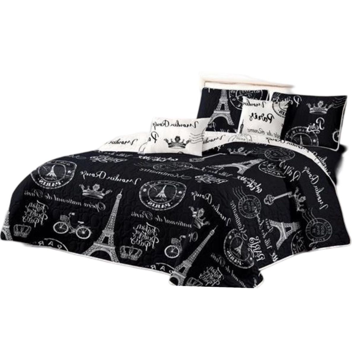 GENERICO - Cubrecama Cobertor Quilt Plaza y Media Verano Fresco v38