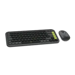 LOGITECH - Set Teclado & Mouse Pop Icon Español Bluetooth Grafito