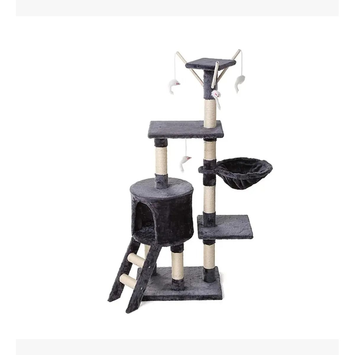 CORI CORI - Rascador Para Gatos Pequeño Gris