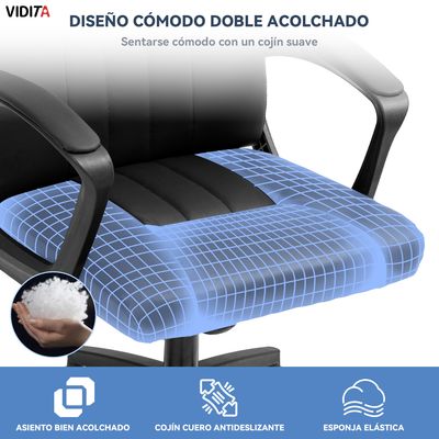 Imagen 2 del producto Silla Escritorio Ejecutiva Emilio Plus+ Oficina Ergonomica