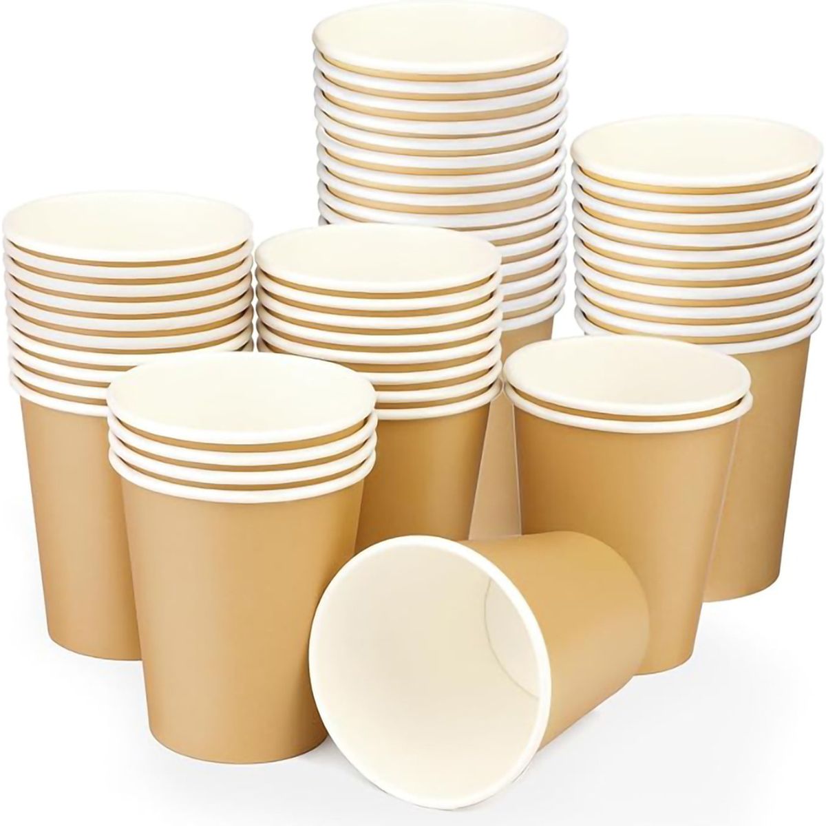 GENERICO - Vasos Desechables 200ml Pack 50 Unidades Para Hogar Fiesta