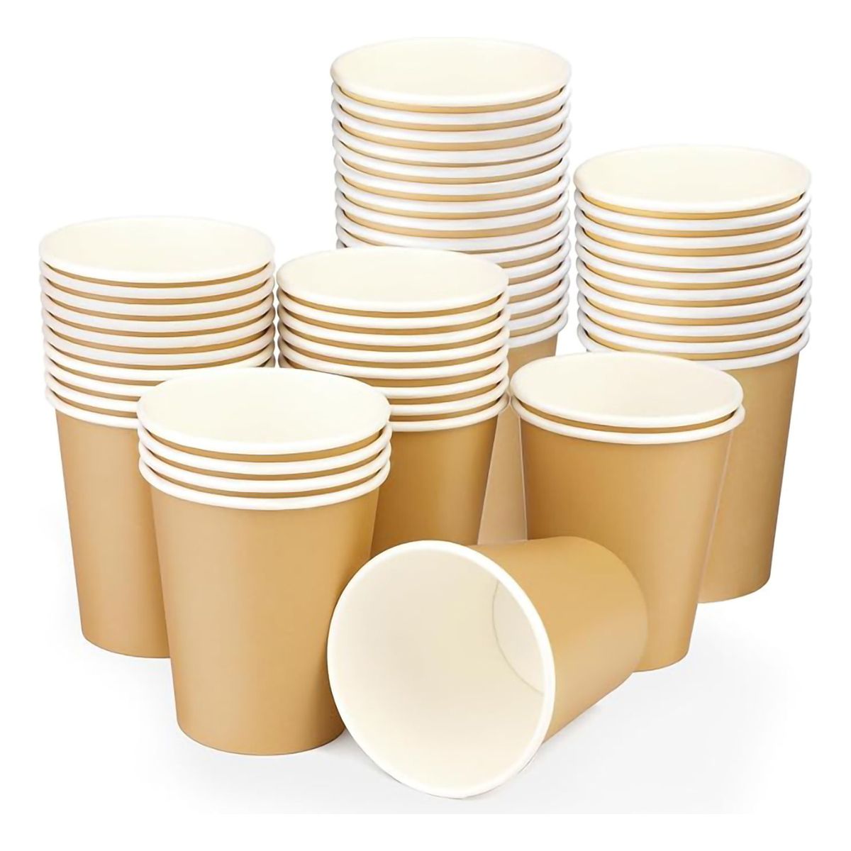 GENERICO - Vasos Desechables 200ml Pack 50 Unidades Para Hogar Fiesta