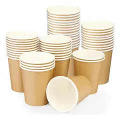 GENERICO - Vasos Desechables 200ml Pack 50 Unidades Para Hogar Fiesta