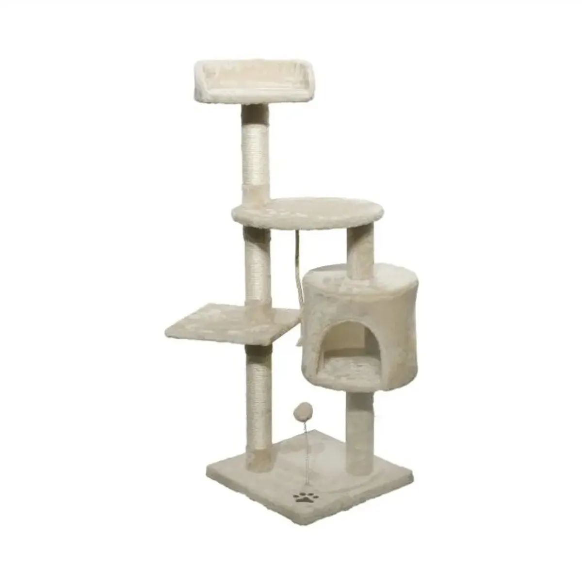 CORI CORI - Rascador Para Gatos Pequeño Beige