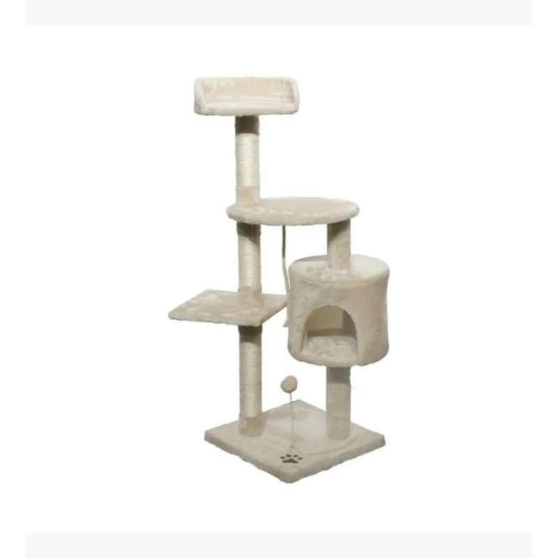CORI CORI - Rascador Para Gatos Pequeño Beige