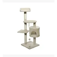 CORI CORI - Rascador Para Gatos Pequeño Beige