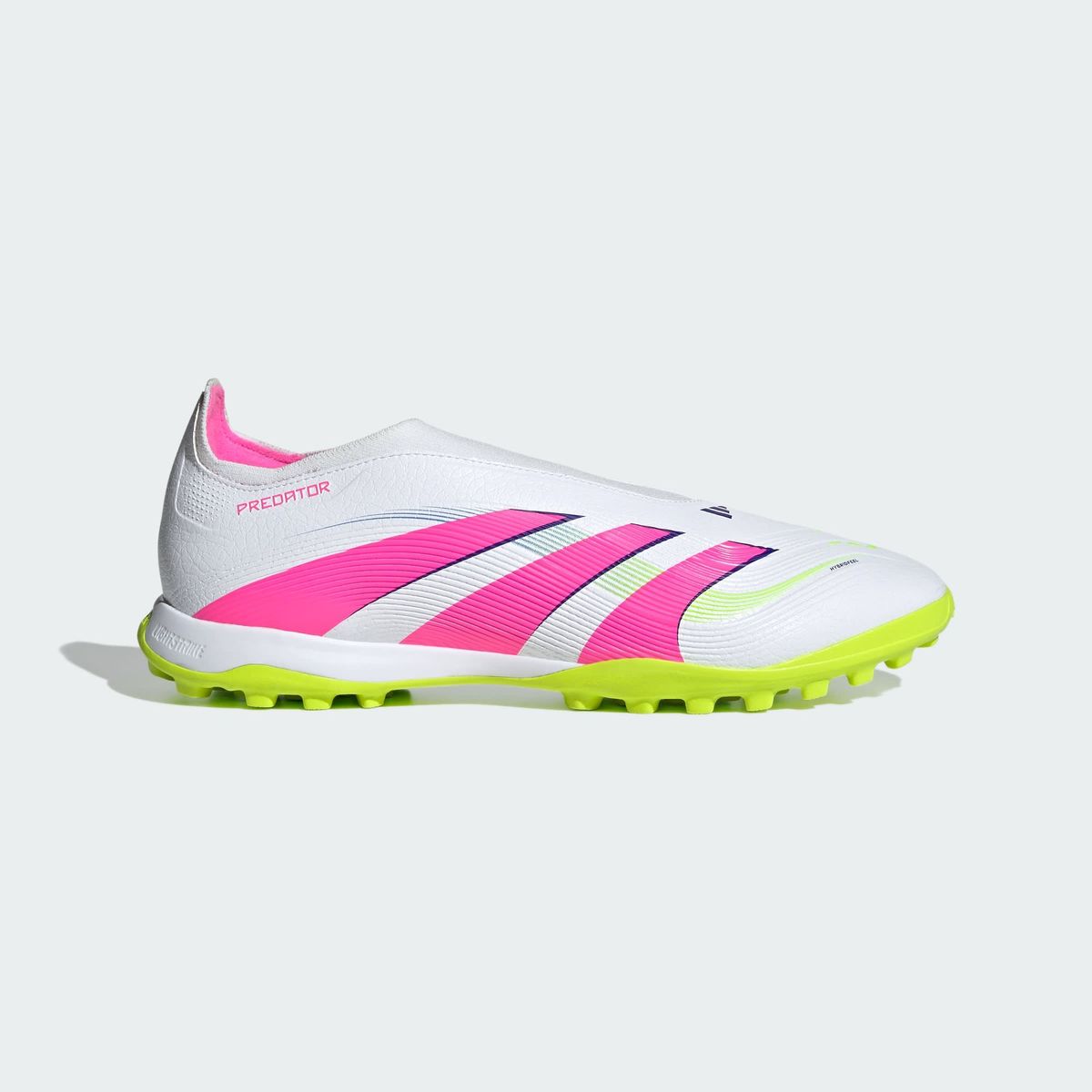 ADIDAS - Zapatos de fútbol Predator League Sin Cordones Pasto Sintético