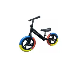 GENERICO - Bicicleta Equilibrio Juego Niño Sin Pedales Aprendizaje Blac