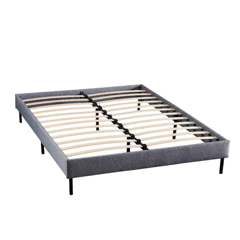 KLIK - Base de cama Europea - 2 Plazas - Gris