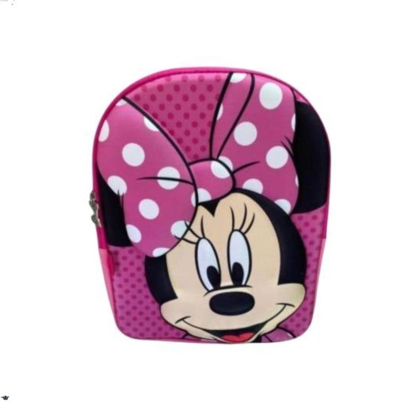 OEM - MOCHILA INFANTIL 3D FACE MINNIE