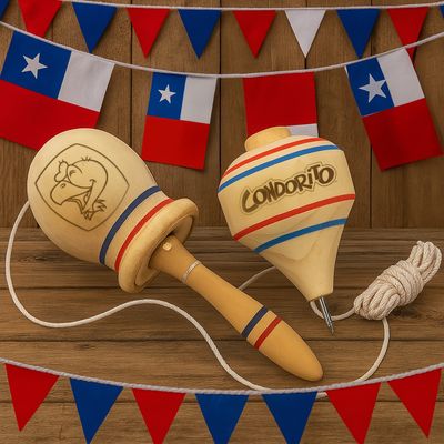 Imagen 2 del producto Juguete Emboque + Trompo -