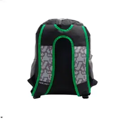 MINECRAFT - MOCHILA JUVENIL GRIS