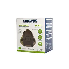 STEEL PRO - RESPIRADOR ERGONIC 100 TALLA M