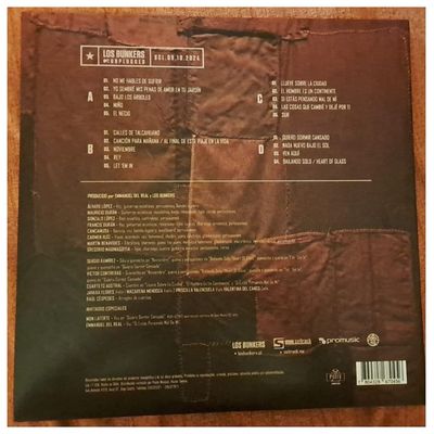 Imagen 2 del producto LOS BUNKERS - UNPLUGGED 2LP - VINILO