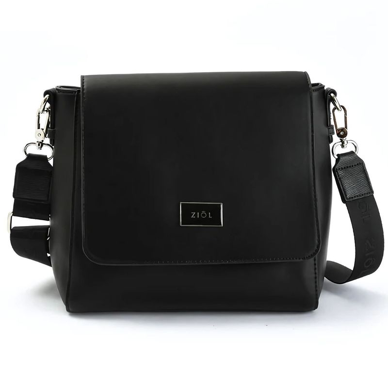 ZIOL - Cartera Bandolera Negra Aydin Ziol - SC