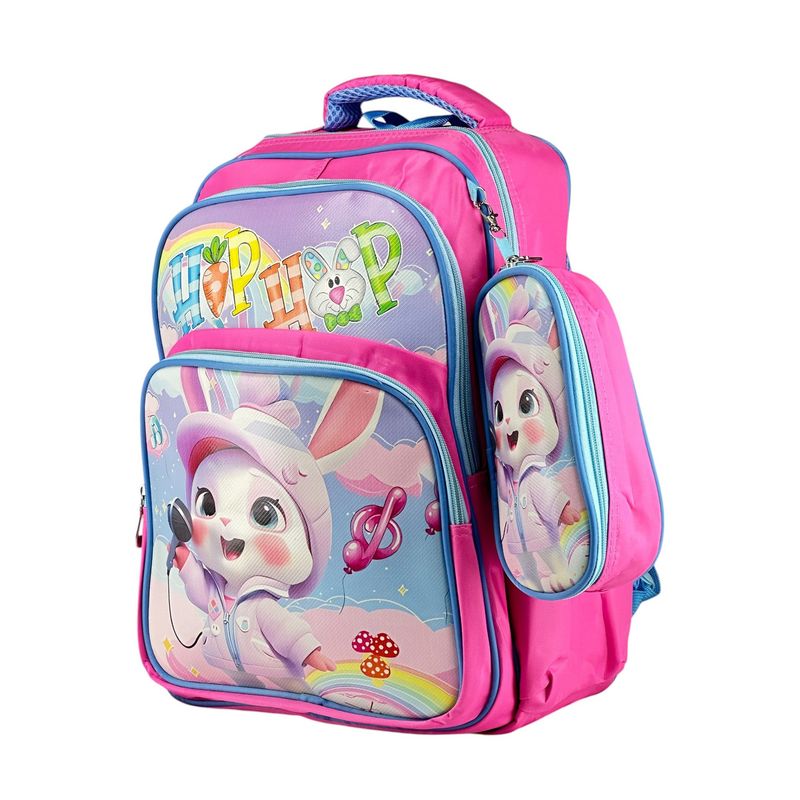 GENERICO - Mochila Escolar Infantil Ardilla Bolsos Niñas + Cartuchera