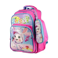 GENERICO - Mochila Escolar Infantil Ardilla Bolsos Niñas + Cartuchera