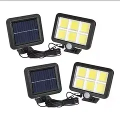 GENERICO - Pack X2 Foco Led Focos Exteriores Foco Led Solar 250w