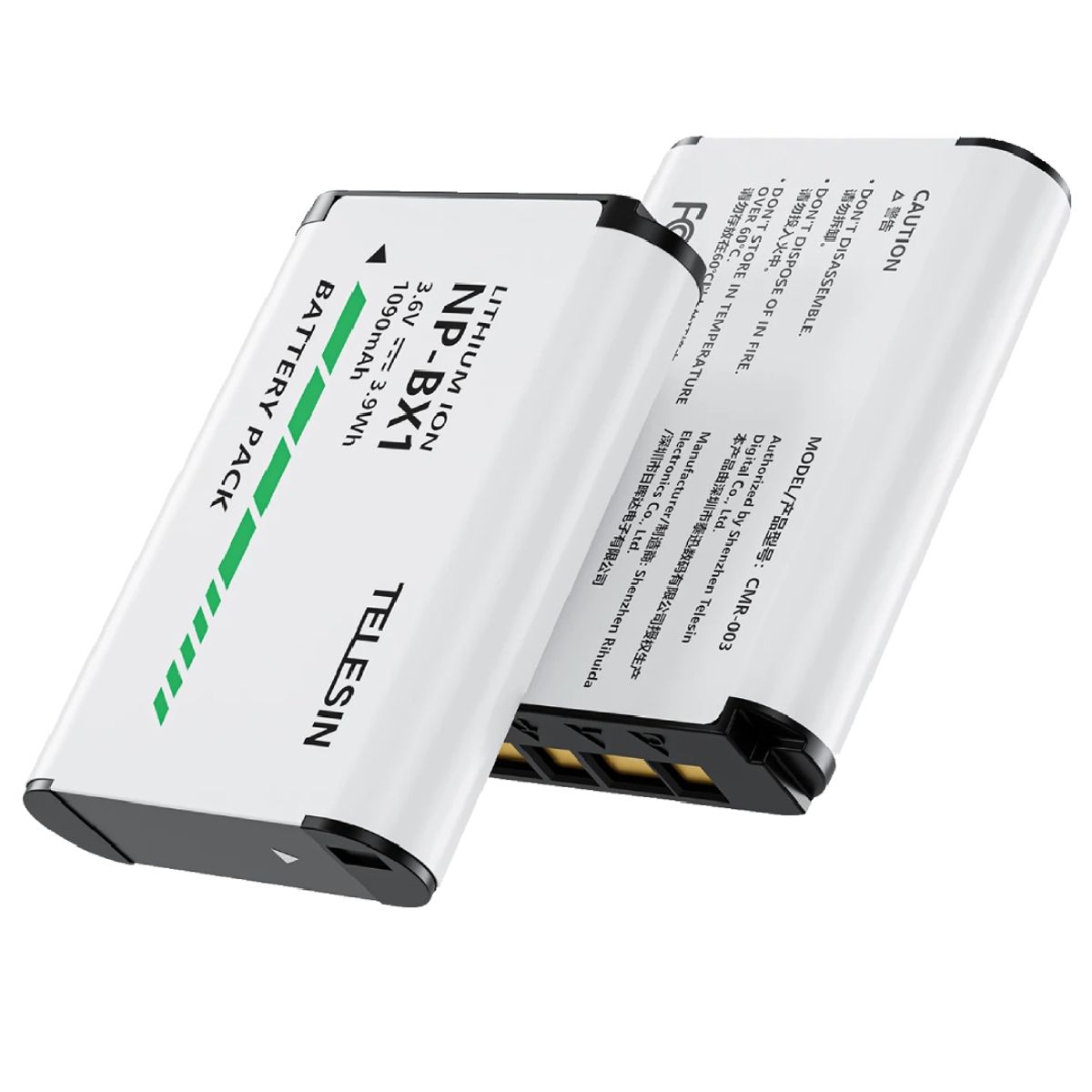 TELESIN - Batería para Diferentes Cámaras Sony NP-BX1 - Telesin