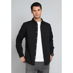 SOVIET - Camisa Manga Larga Stone Wash