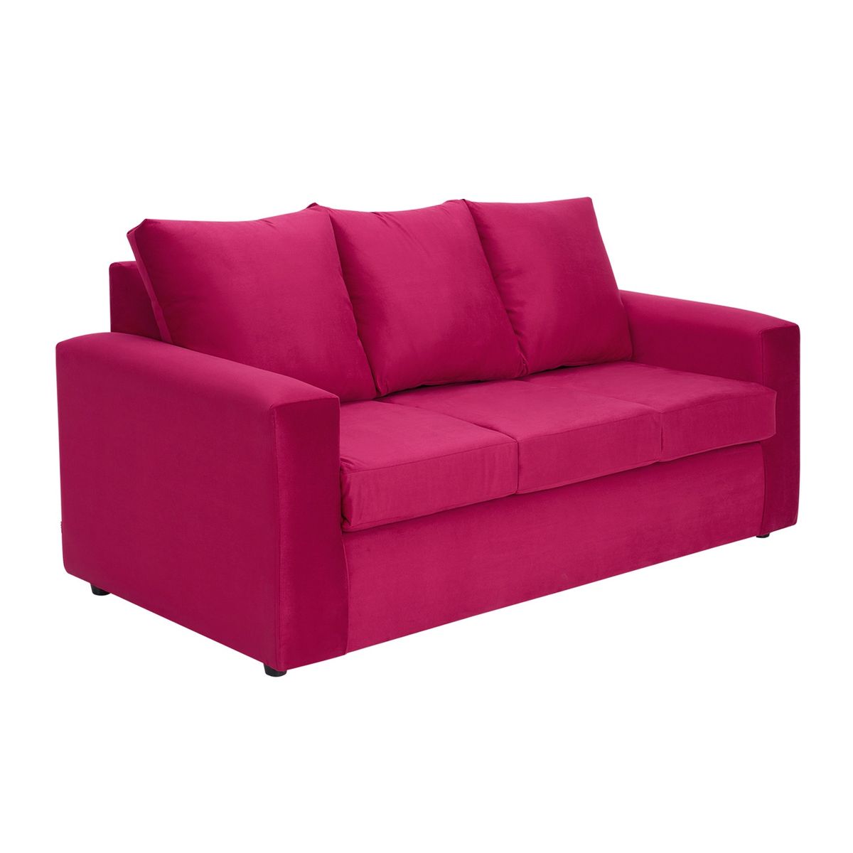 BODEVIR - Sofa Kendy 3C Felpa 30 Burdeo