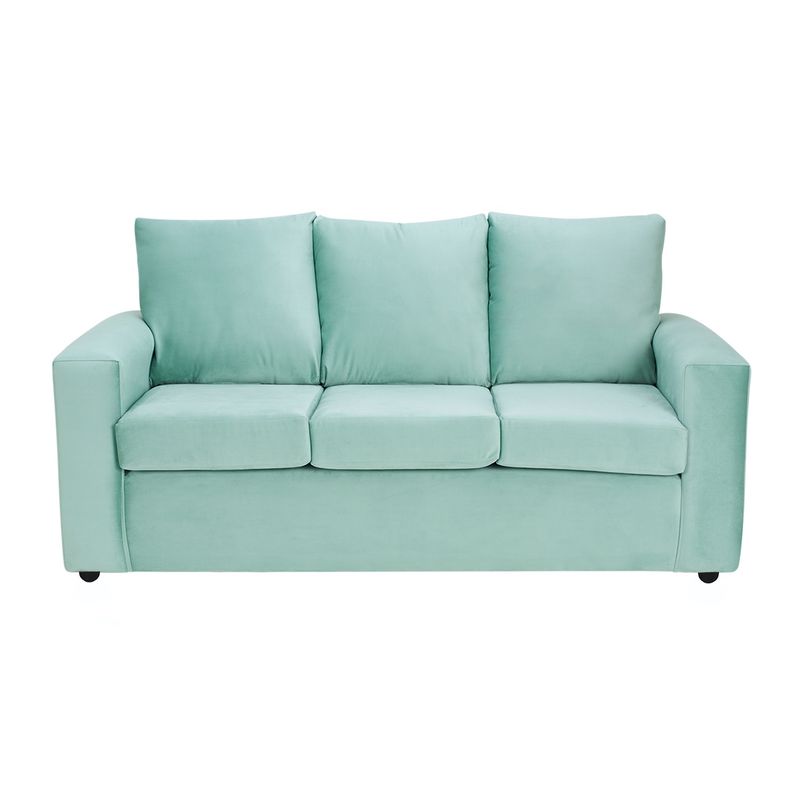 BODEVIR - Sofa Kendy 3C Felpa 30 Verde Agua