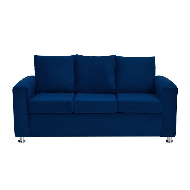 BODEVIR - Sofa Kendy 3C Felpa 12 Azul Marino