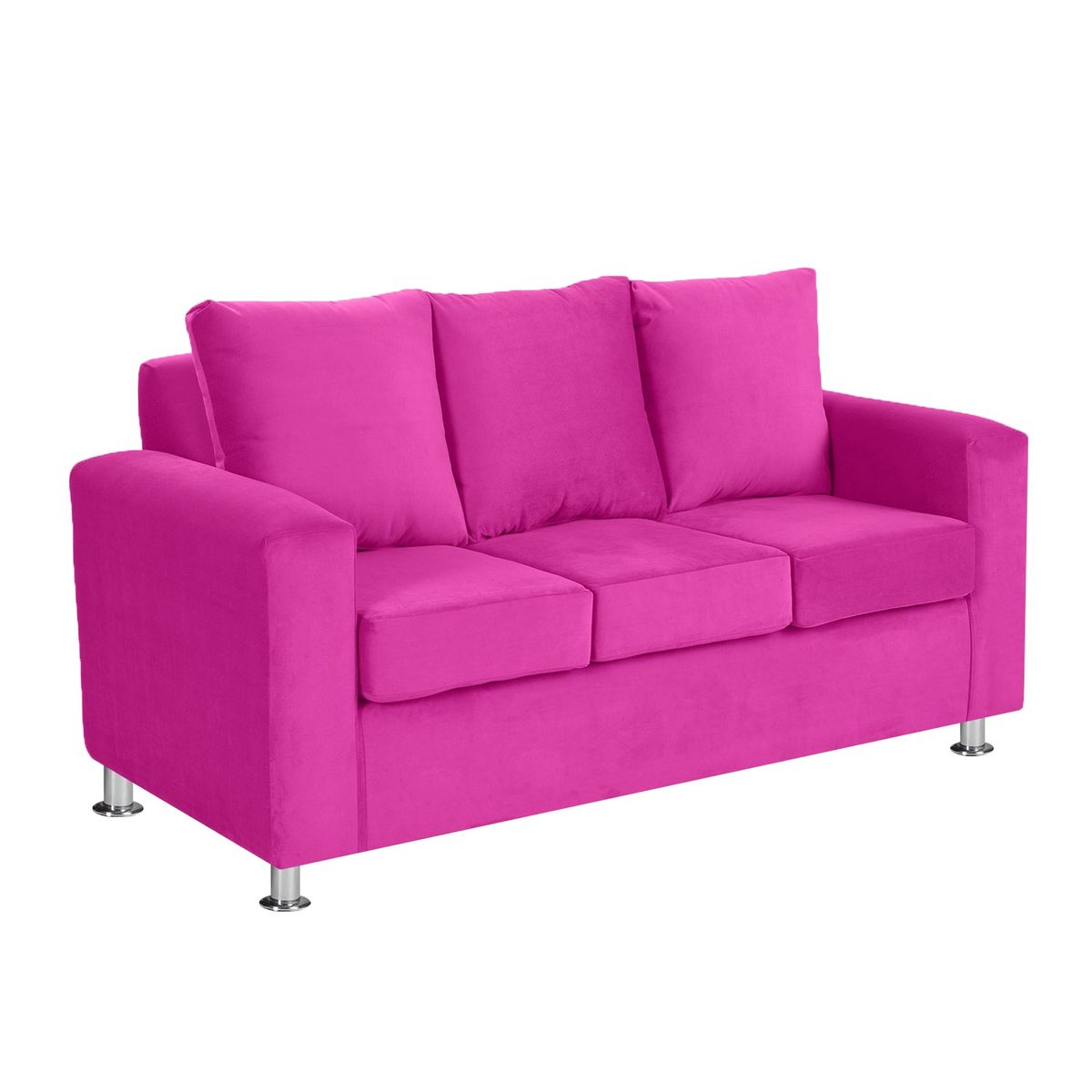 BODEVIR - Sofa Kendy 3C Felpa 12 Fucsia