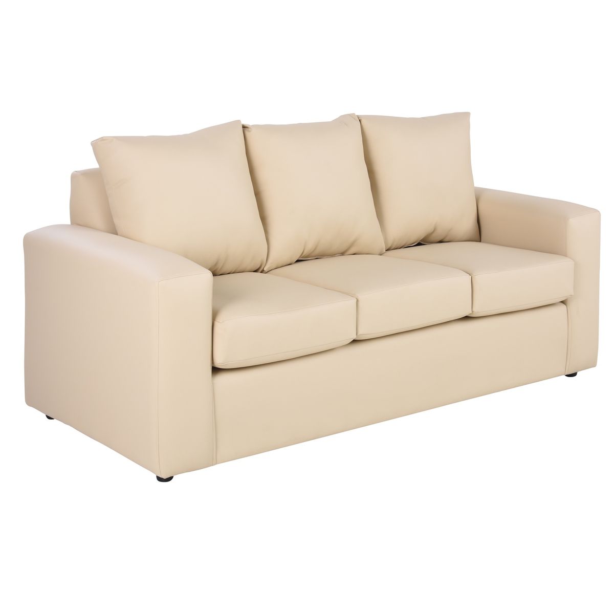 BODEVIR - Sofa Kendy 3C PU 30 Beige