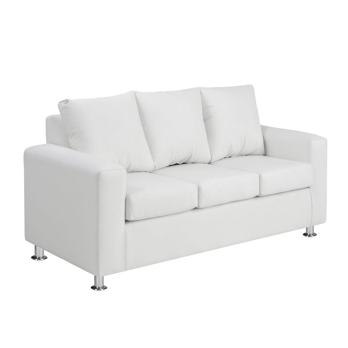 BODEVIR - Sofa Kendy 3C PU 12 Blanco