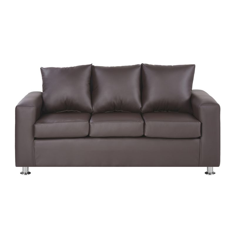 BODEVIR - Sofa Kendy 3C PU 12 Chocolate