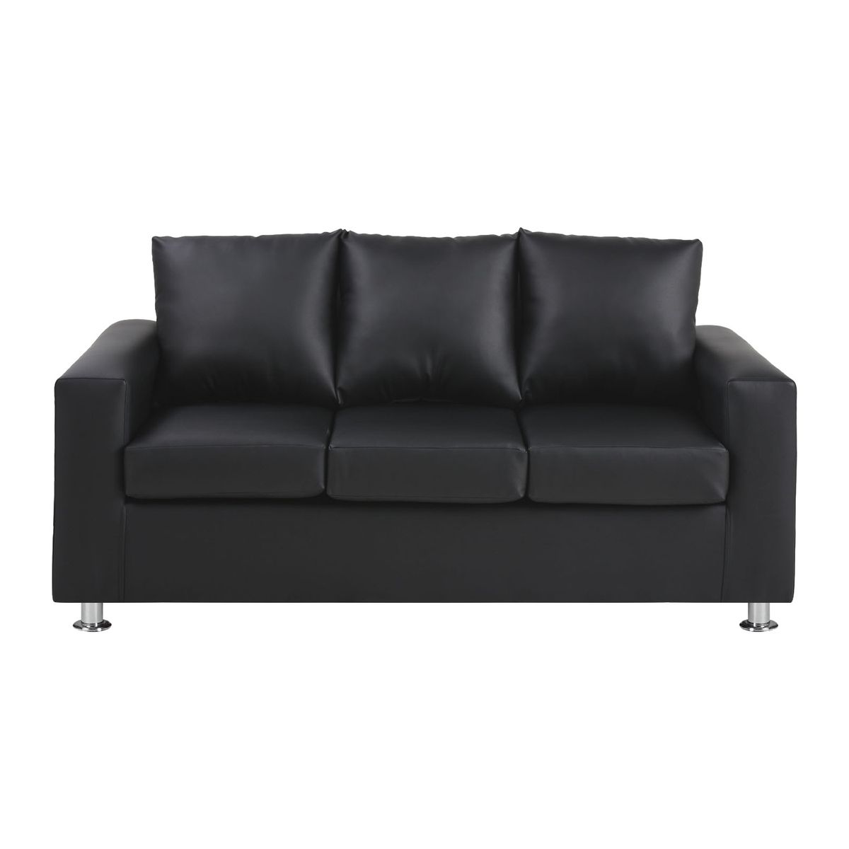 BODEVIR - Sofa Kendy 3C PU 12 Negro