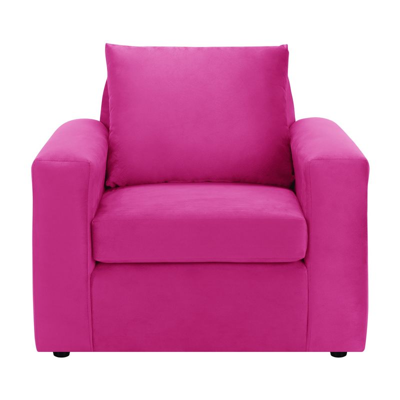 BODEVIR - Sofa Kendy 1C Felpa 30 Fucsia