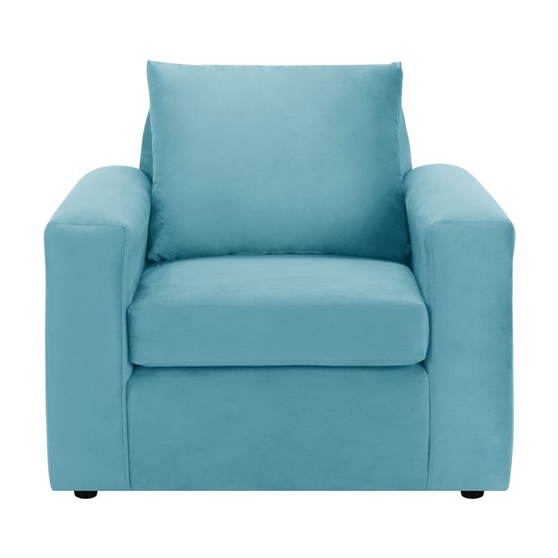 BODEVIR - Sofa Kendy 1C Felpa 30 Turquesa
