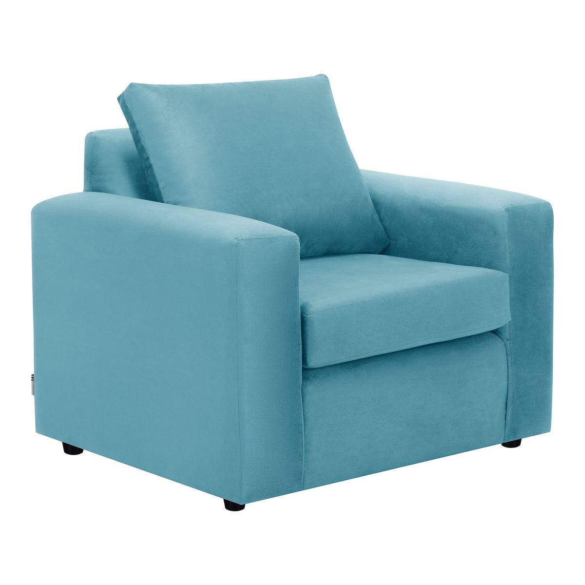 BODEVIR - Sofa Kendy 1C Felpa 30 Turquesa