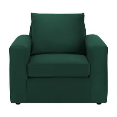 BODEVIR - Sofa Kendy 1C Felpa 30 Verde Botella