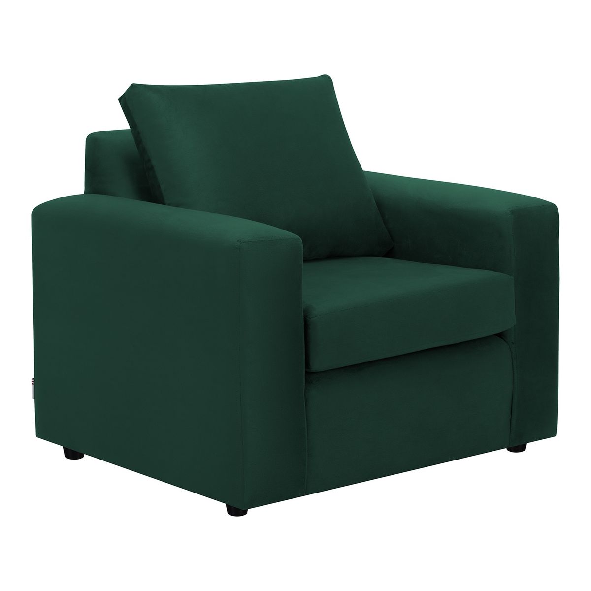 BODEVIR - Sofa Kendy 1C Felpa 30 Verde Botella