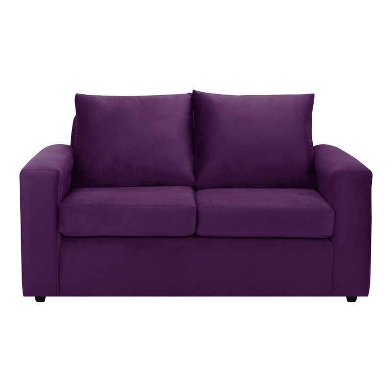 BODEVIR - Sofa Kendy 2C Felpa 30 Morado