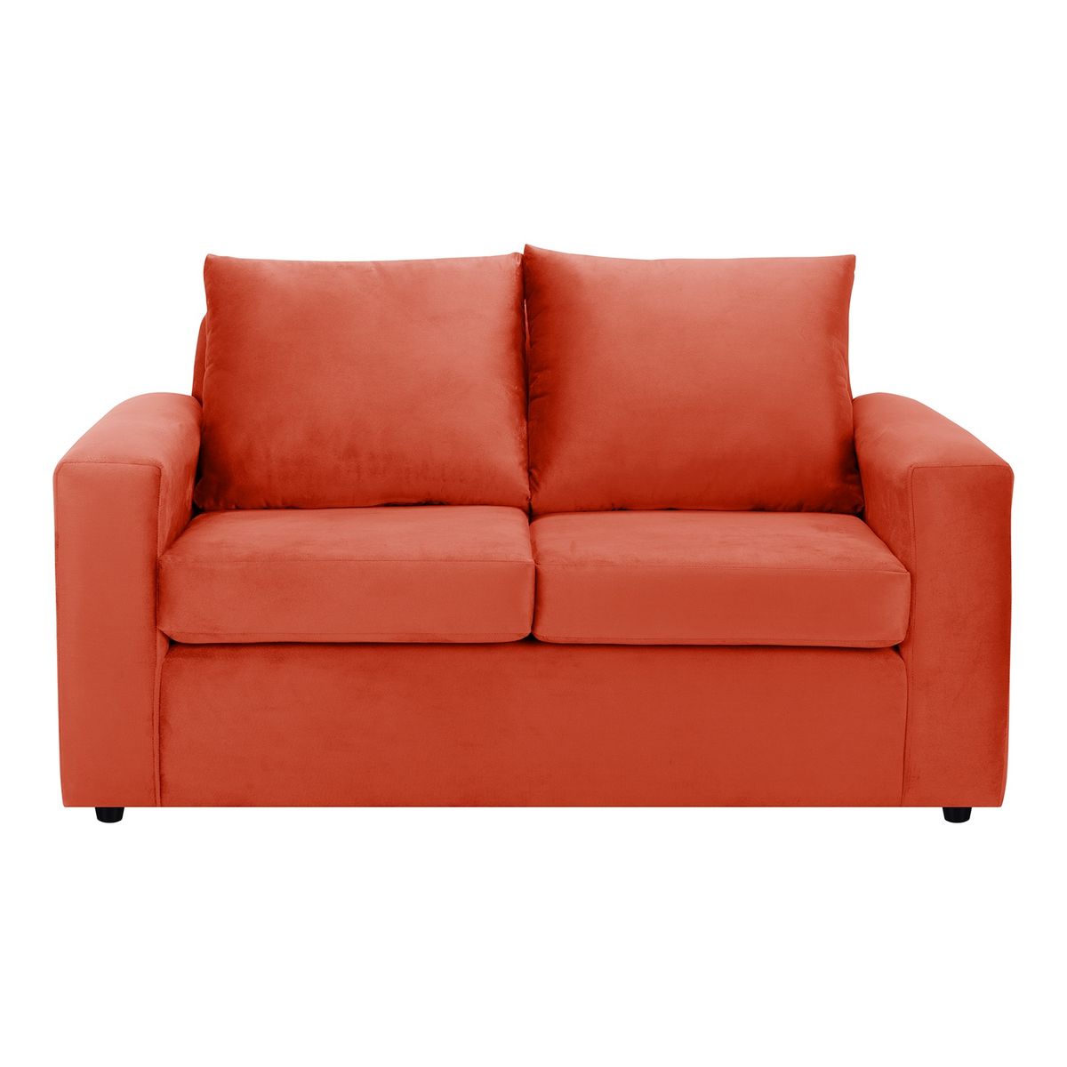 BODEVIR - Sofa Kendy 2C Felpa 30 Naranja