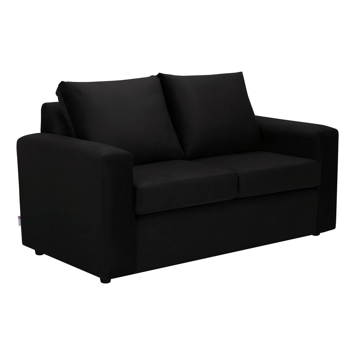 BODEVIR - Sofa Kendy 2C Felpa 30 Negro
