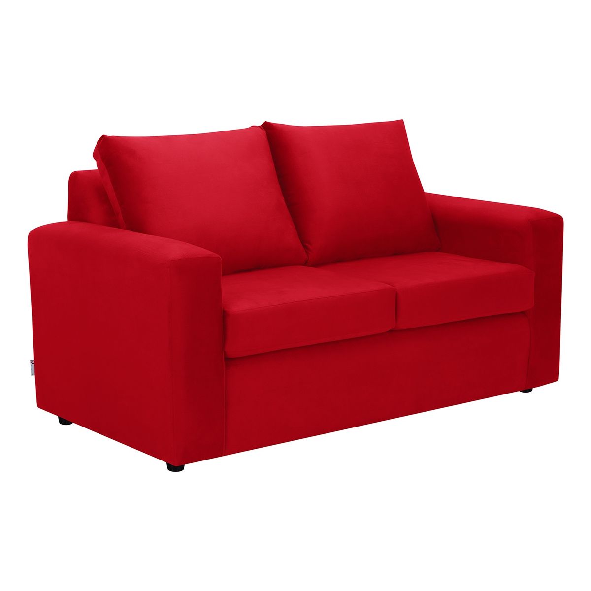 BODEVIR - Sofa Kendy 2C Felpa 30 Rojo