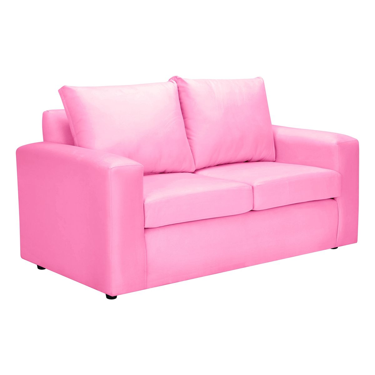BODEVIR - Sofa Kendy 2C Felpa 30 Rosado