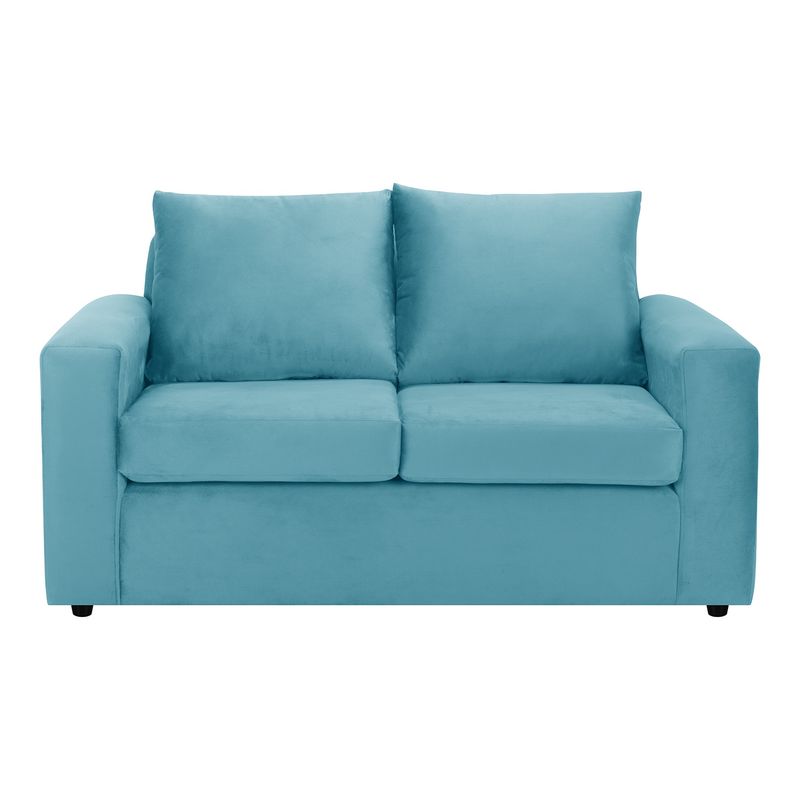 BODEVIR - Sofa Kendy 2C Felpa 30 Turquesa