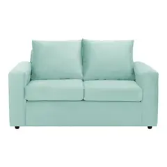BODEVIR - Sofa Kendy 2C Felpa 30 Verde Agua