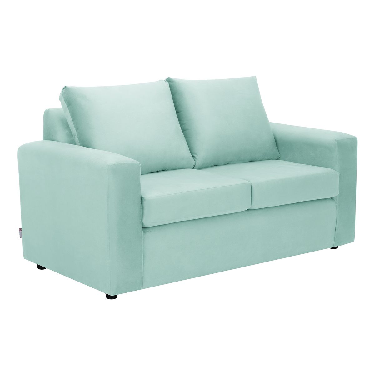 BODEVIR - Sofa Kendy 2C Felpa 30 Verde Agua