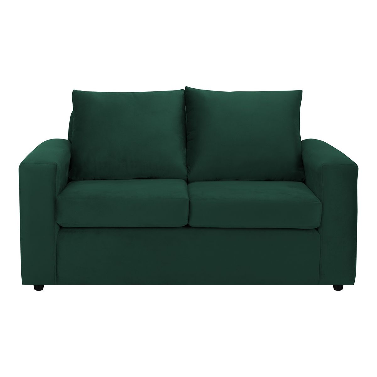 BODEVIR - Sofa Kendy 2C Felpa 30 Verde Botella