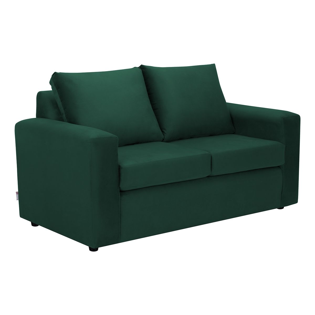 BODEVIR - Sofa Kendy 2C Felpa 30 Verde Botella