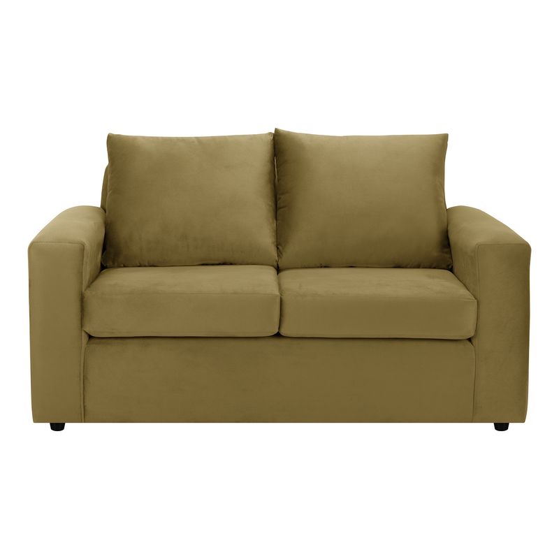 BODEVIR - Sofa Kendy 2C Felpa 30 Verde Musgo