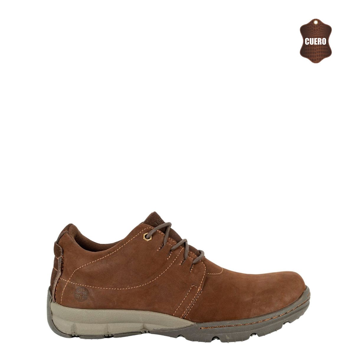 LONDON ADIXT - Zapato de Cuero Hombre Café Brezo London Adixt