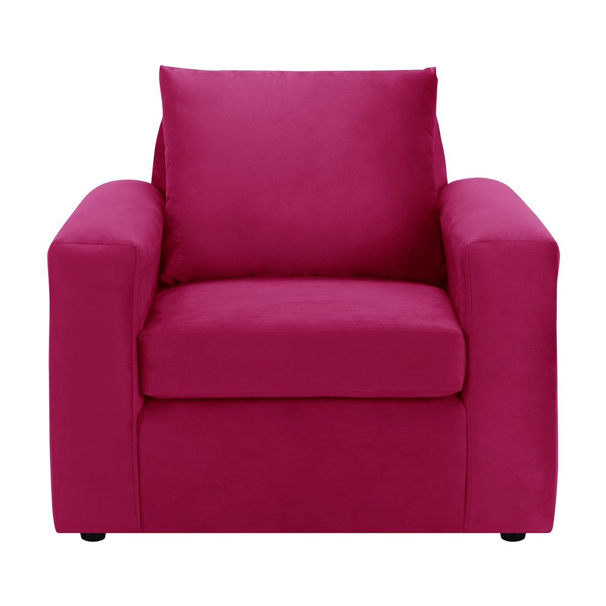 BODEVIR - Set Sofa Kendy 1C Felpa 30 Burdeo